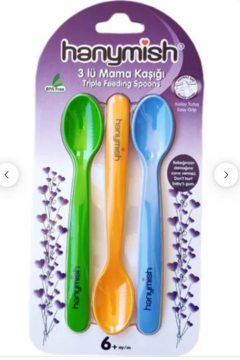 HANYMİSH 3LÜ MAMA KAŞIĞI MAVİ