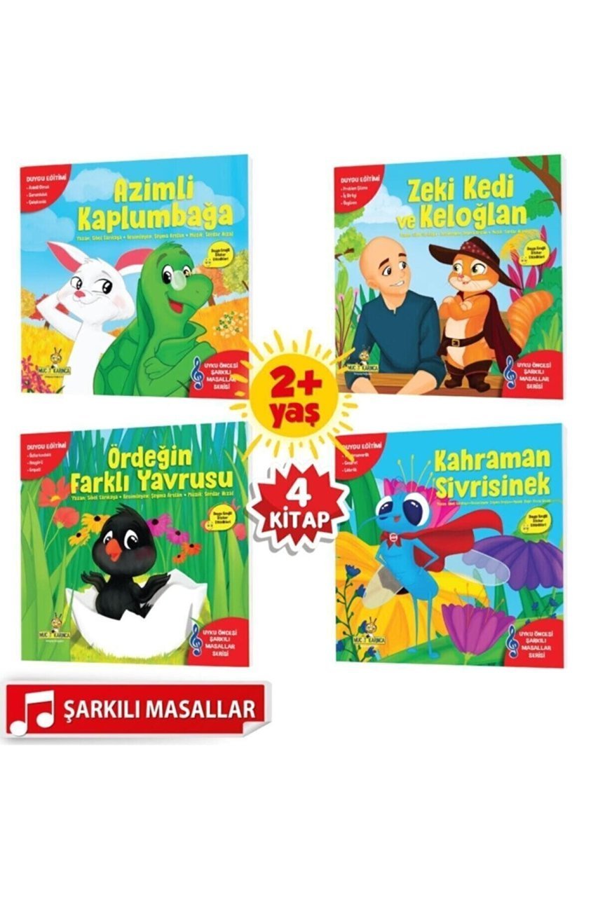 Duyguları Öğreten Şarkılı Masallar Serisi (Müzik Destekli)