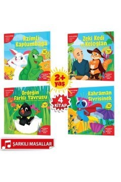 Duyguları Öğreten Şarkılı Masallar Serisi (Müzik Destekli)