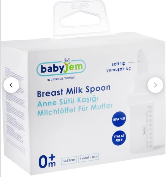 BABYJEM BEBEK ANNE SÜT KAŞIĞI