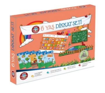 Çocuk Akademi 6 Yaş Dikkat Seti