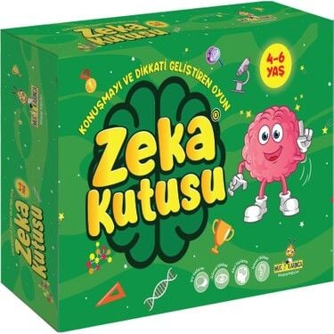 Zeka Konuşmayı Ve Dikkati Geliştiren Oyuncak Zeka Kutusu 4-6 Yaş