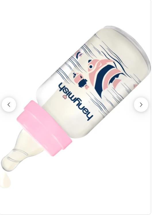 HANYMISH BİBERON 0-6 AY 125 ML PEMBE