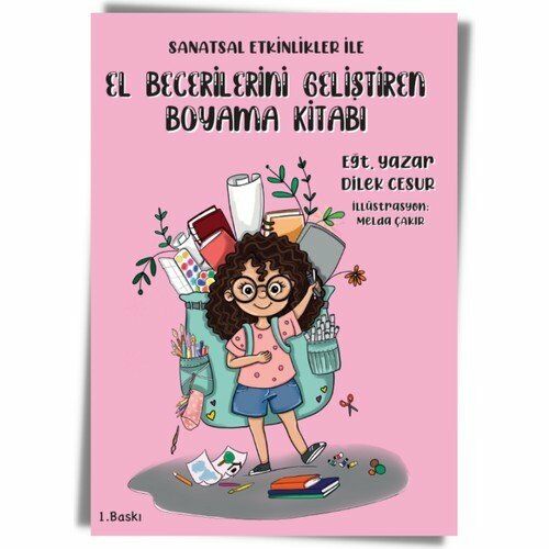 El Becerilerini Geliştiren Boyama Kitabı