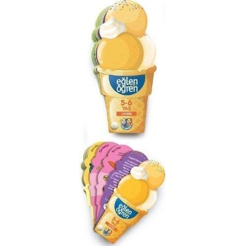 DStillTasarım Eğlen Öğren Ice Cream 5-6 Yaş