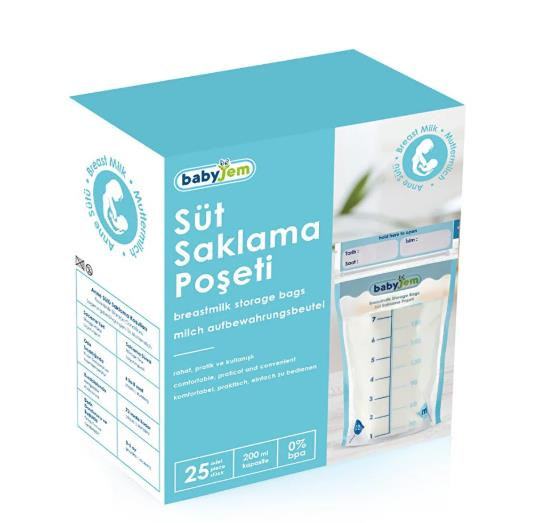 BABYJEM SÜT SAKLAMA POŞETİ