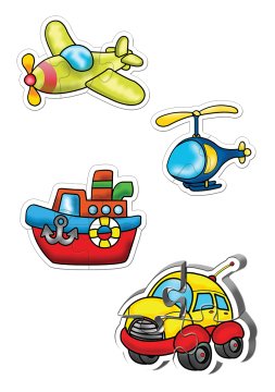 KS Games Ulaşım Araçları Puzzle