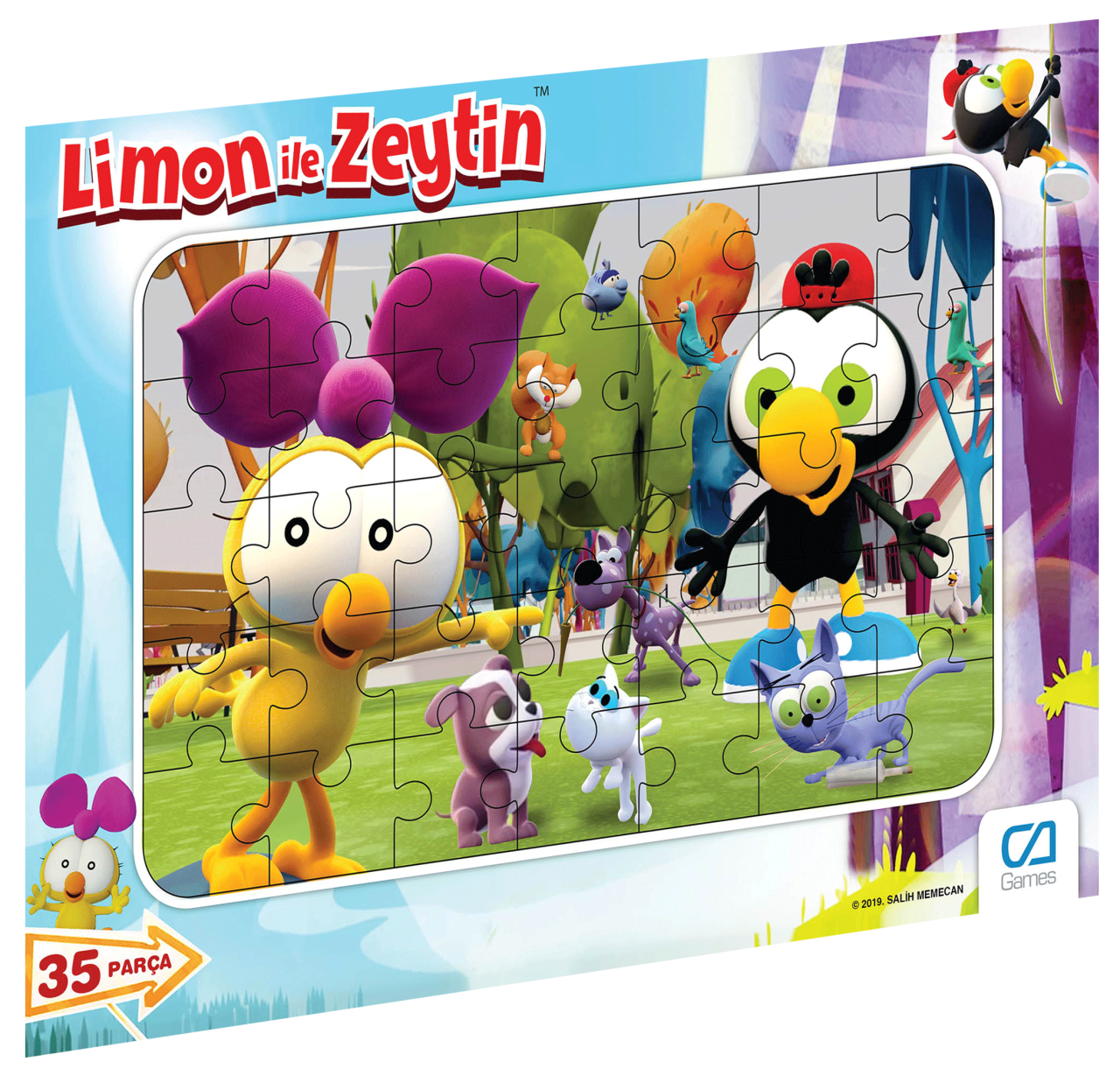 CA Games Limon İle Zeytin Puzzle - 1
