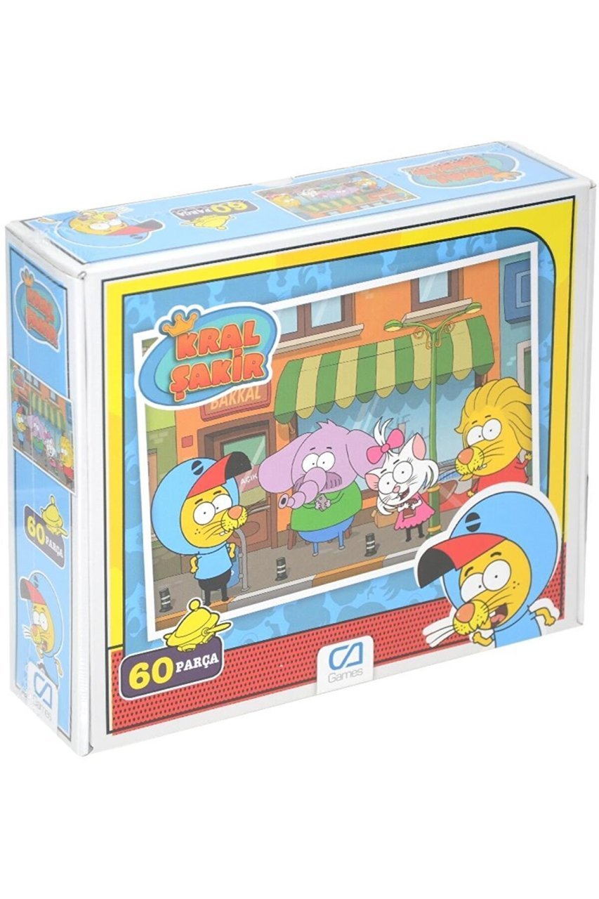 CA Games Kral Şakir 60 Parça Puzzle