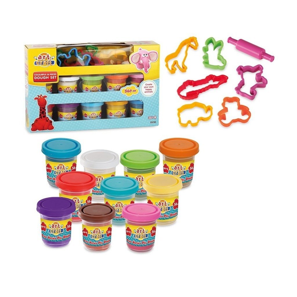 Rengarenk Hamur Set 16 Parça