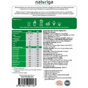 Naturiga Natural Yeşil Karışım 100G.