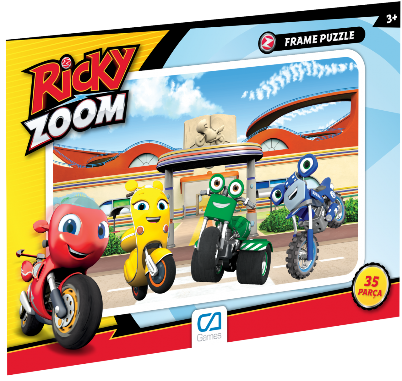 CA Games Ricky Zoom 35 Parça Frame Puzzle - 2