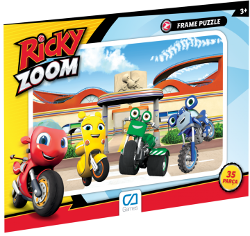 CA Games Ricky Zoom 35 Parça Frame Puzzle - 2