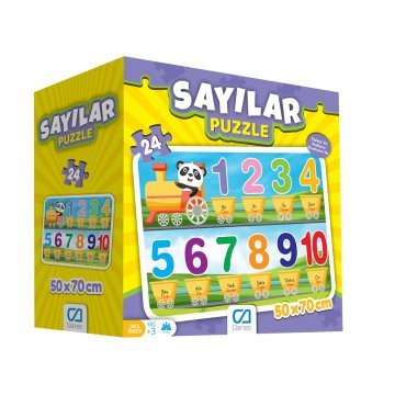 CA Games 24 Parça Sayılar Yer Puzzle