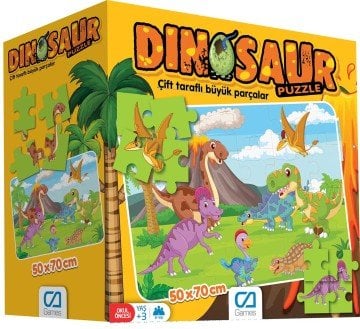 CA Games 24 Parça Dinozor Yer Puzzle