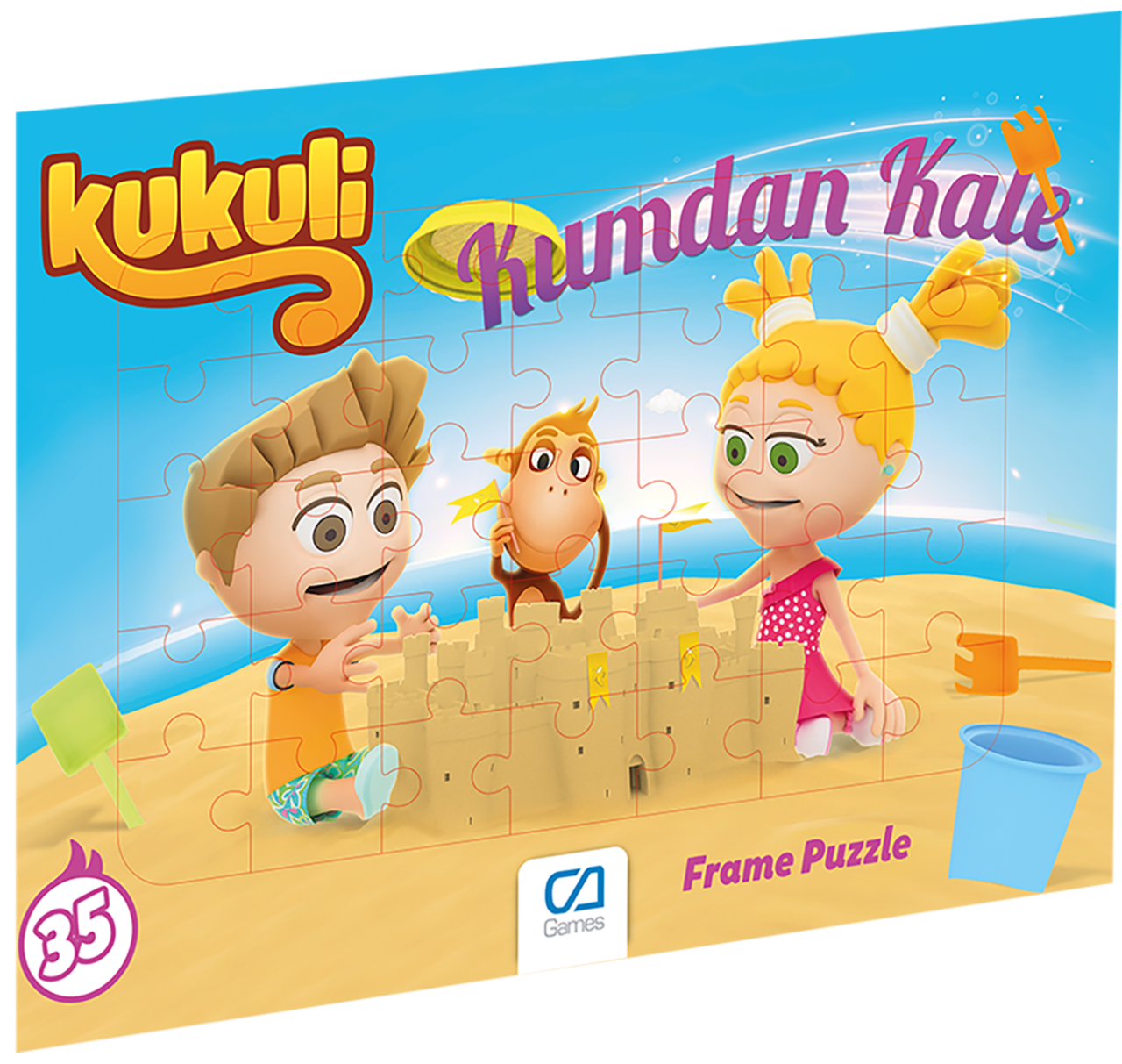 CA Games 35 Parça Kukuli Frame Puzzle - 2