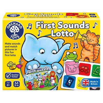 First Sounds Lotto and Puzzle 2+ Yaş