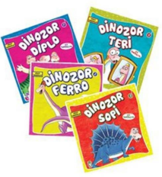 Timaş Güçlü Dinozorlar İle Tanışalım Seti (4 Kitap)