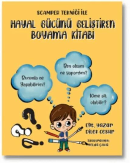 Hayal Gücünü Geliştiren Boyama Kitabı
