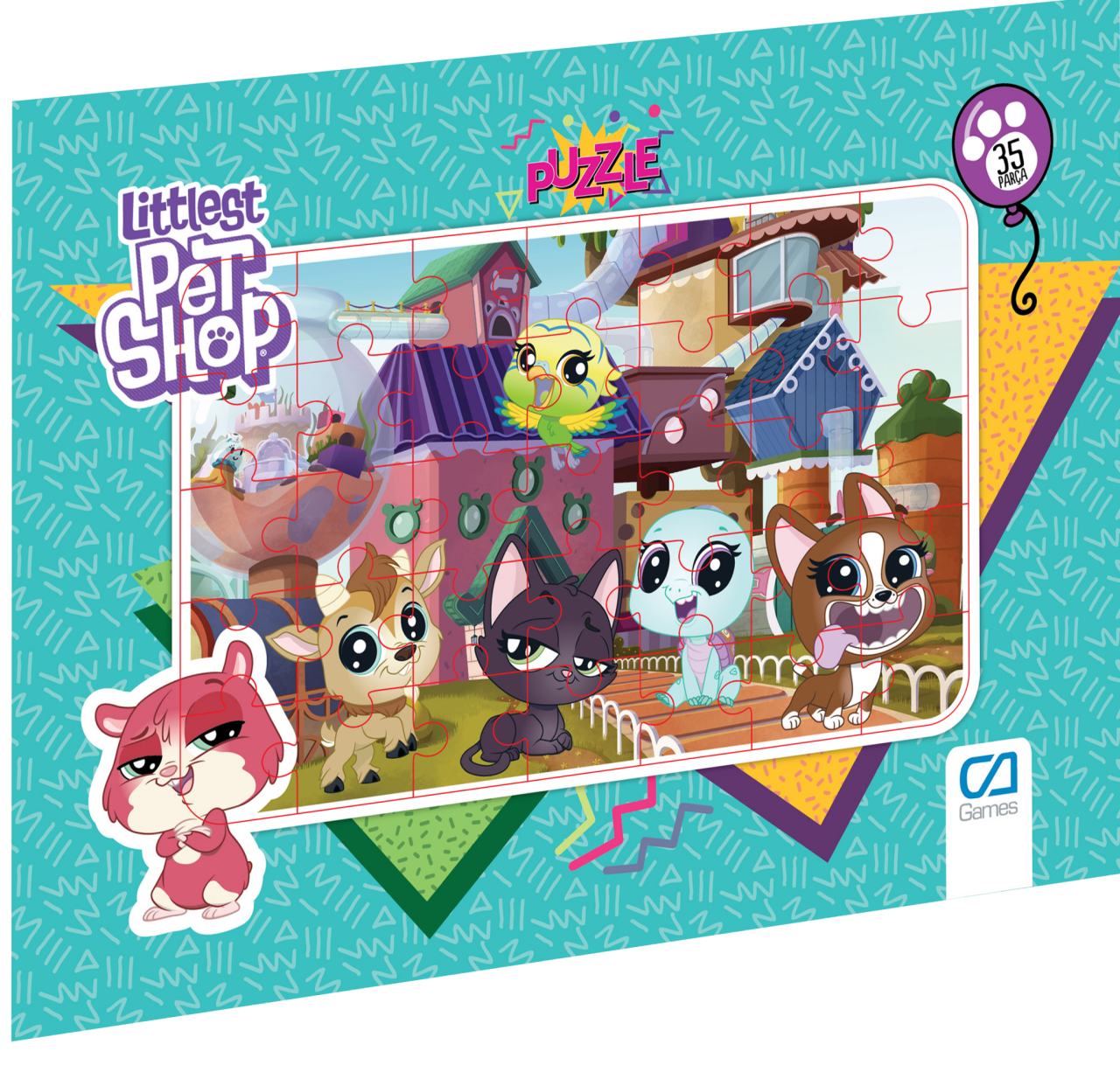CA Games 35 Parça Littlest Pet Shop Frame Puzzle - 2