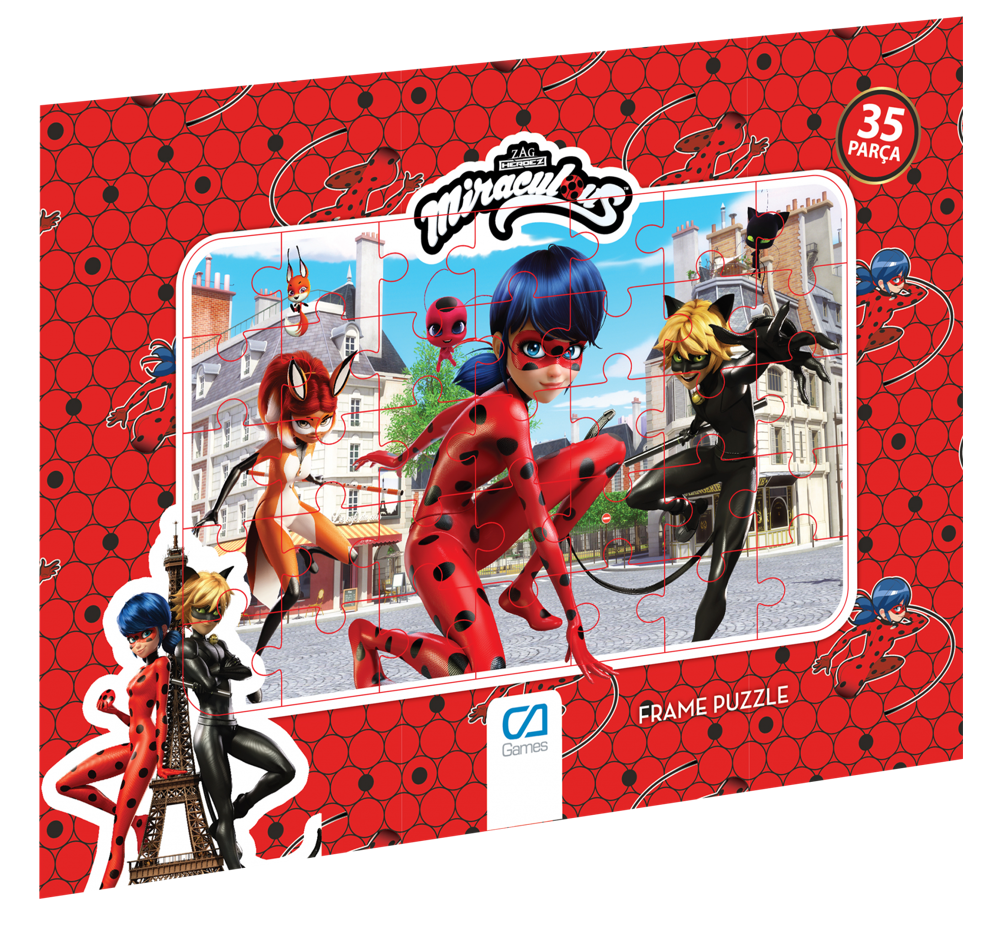 CA Games 35 Parça Miraculous Frame Puzzle - 2