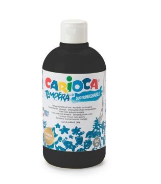 Guaj Boya (Süper Yıkanabilir) 500 ml Siyah
