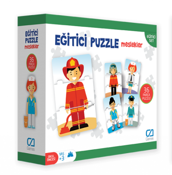 CA Games Eğitici Puzzle - Meslekler