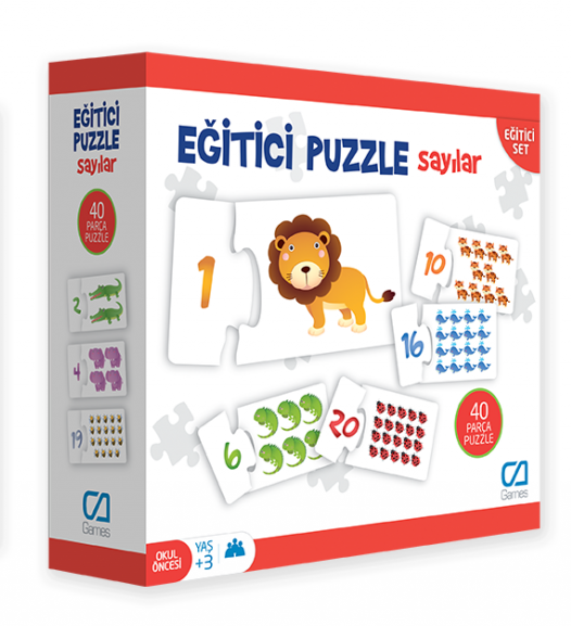 CA Games Eğitici Puzzle - Sayılar