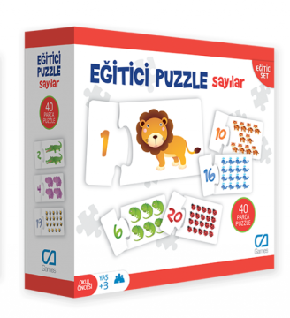 CA Games Eğitici Puzzle - Sayılar