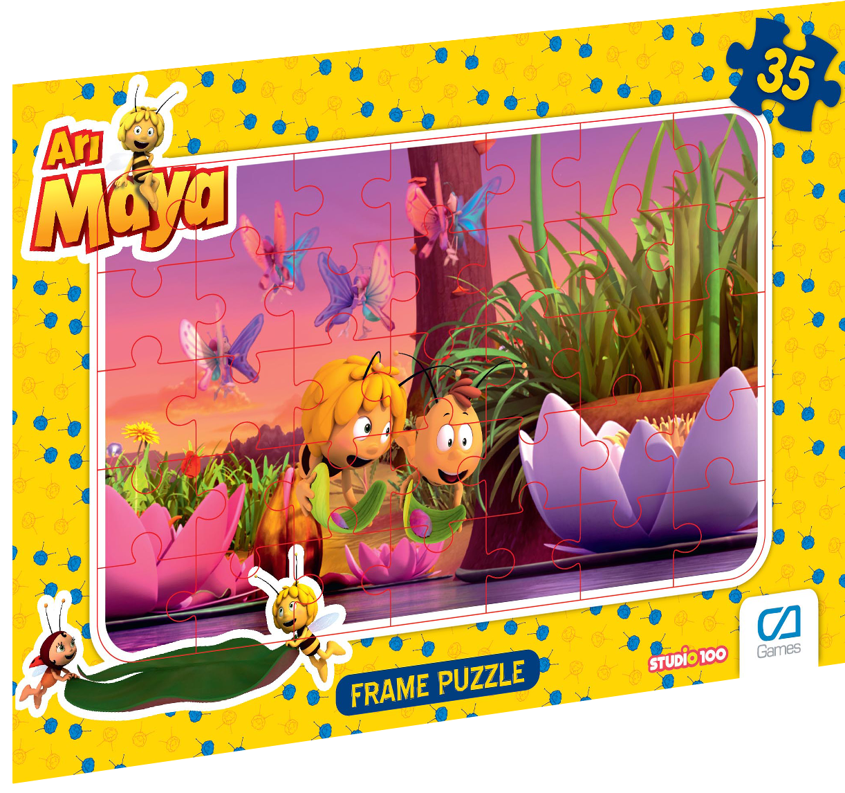 CA Games 35 Parça Arı Maya Frame Puzzle - 2
