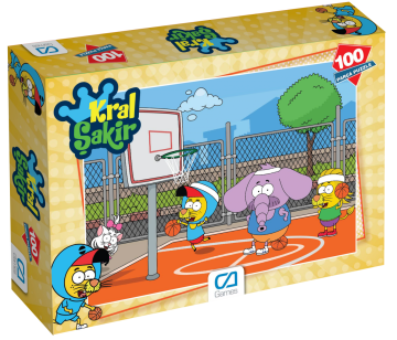 CA Games 100 Parça Kral Şakir Puzzle