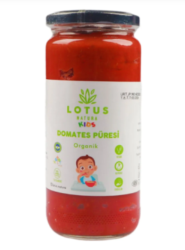Lotus Natura Organik Kids Bebek Domates Püresi 490 Gr
