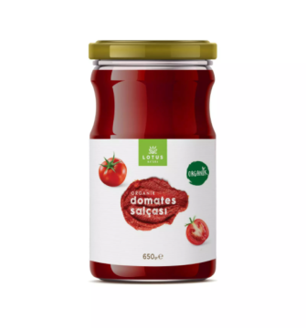 Lotus Natura Organik Domates Salçası 650gr