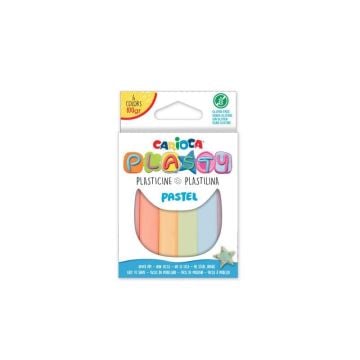 Carioca Plasty Kurumayan Oyun Hamuru - 6 Pastel Renk 100 Gr