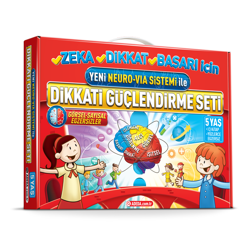 Adeda Dikkati Güçlendirme Seti - 5 Yaş