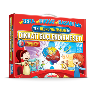 Adeda Dikkati Güçlendirme Seti - 5 Yaş