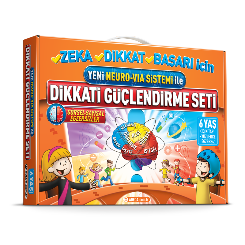 Adeda Dikkati Güçlendirme Seti - 6 Yaş