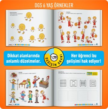 Adeda Dikkati Güçlendirme Seti - 6 Yaş