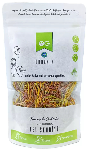 Og Natural Karışık Sebzeli Tel Şehriye 180 G