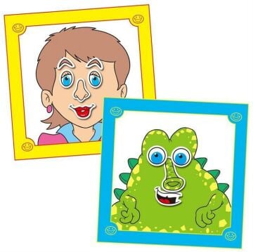 Galt Galt Funny Faces Sticker Book
