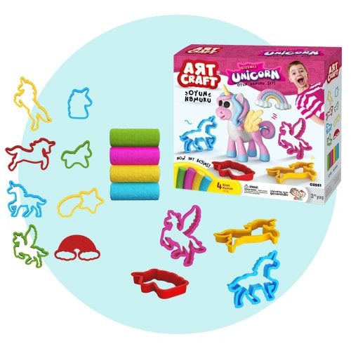 Art Craft Unicorn Oyun Hamur Seti 200 Gr.