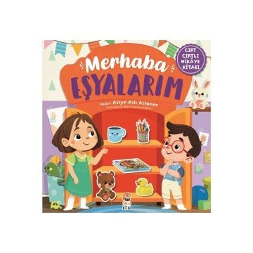 Merhaba Eşyalarım-Cırt Cırtlı Hikaye Kitabı
