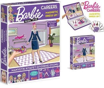Barbie Careers Manyetik Giydirme Oyunu