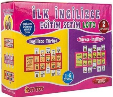 Dıytoy Yayınları İlk İngilizce Eğitim Setim Loto