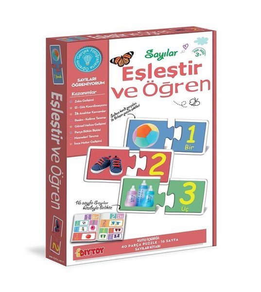 Eşleştir Ve Öğren - Sayılar