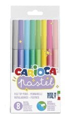 Pastel Renkler Süper Yıkanabilir Keçeli Boya Kalemi 8li