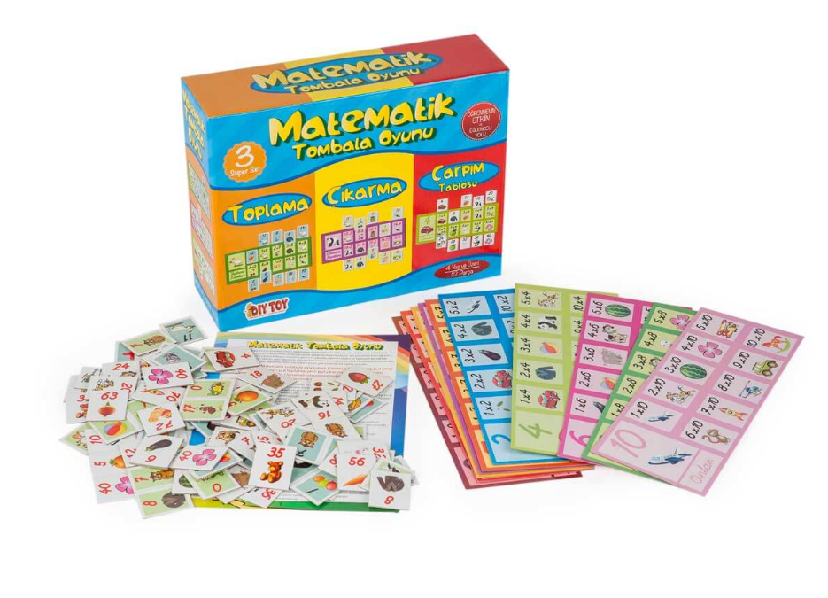 Dıytoy Yayınları Matematik Tombala Oyunu