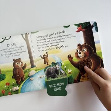 İlk Dokun Hisset Kitabım - Ormana Dokun