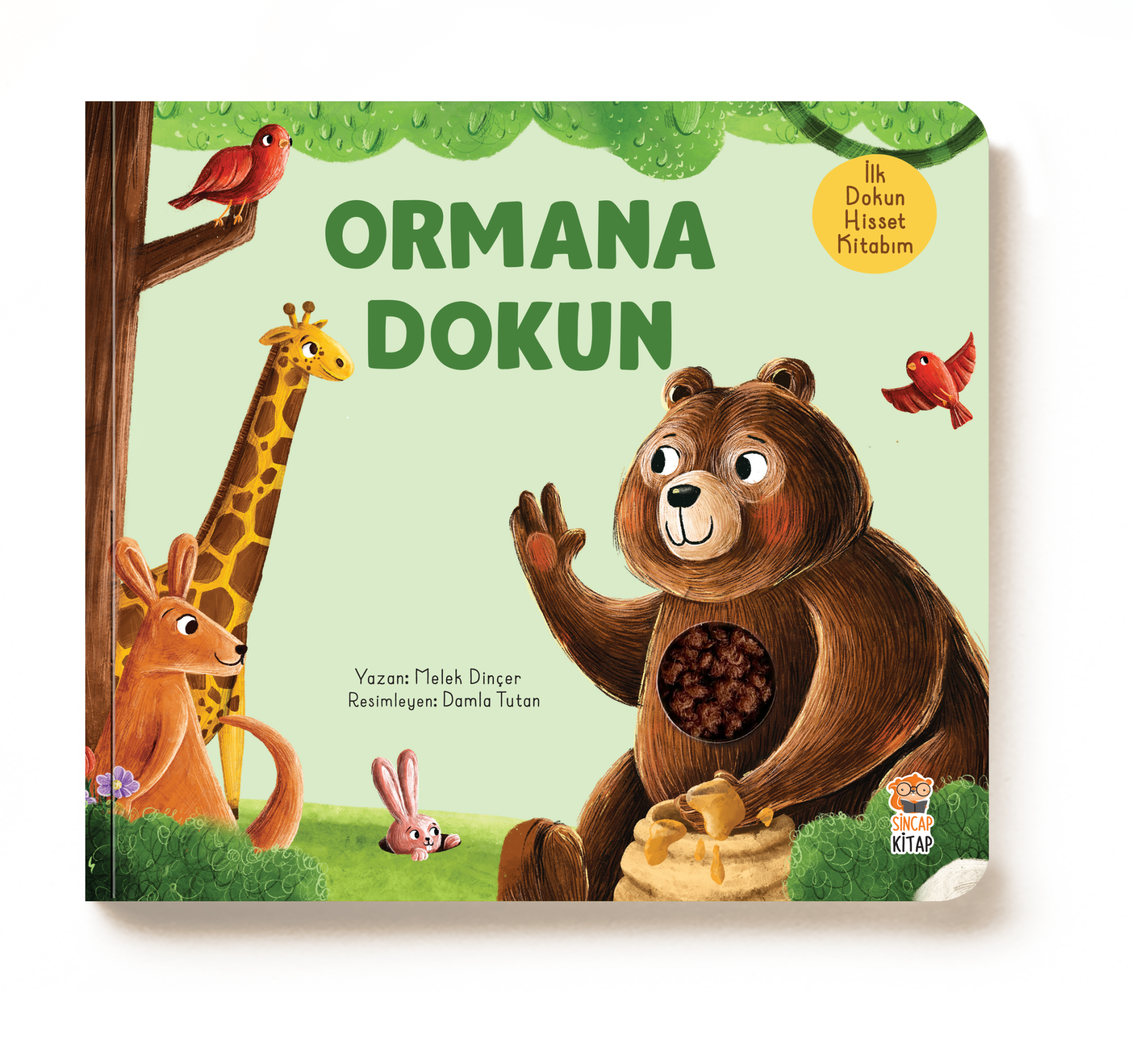 İlk Dokun Hisset Kitabım - Ormana Dokun