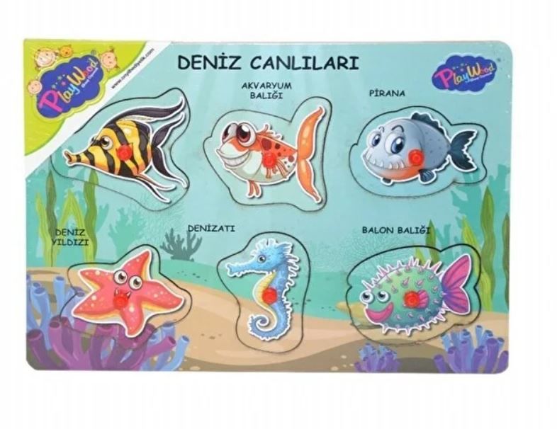 Ahşap Tutmalı Deniz Çanlıları 2